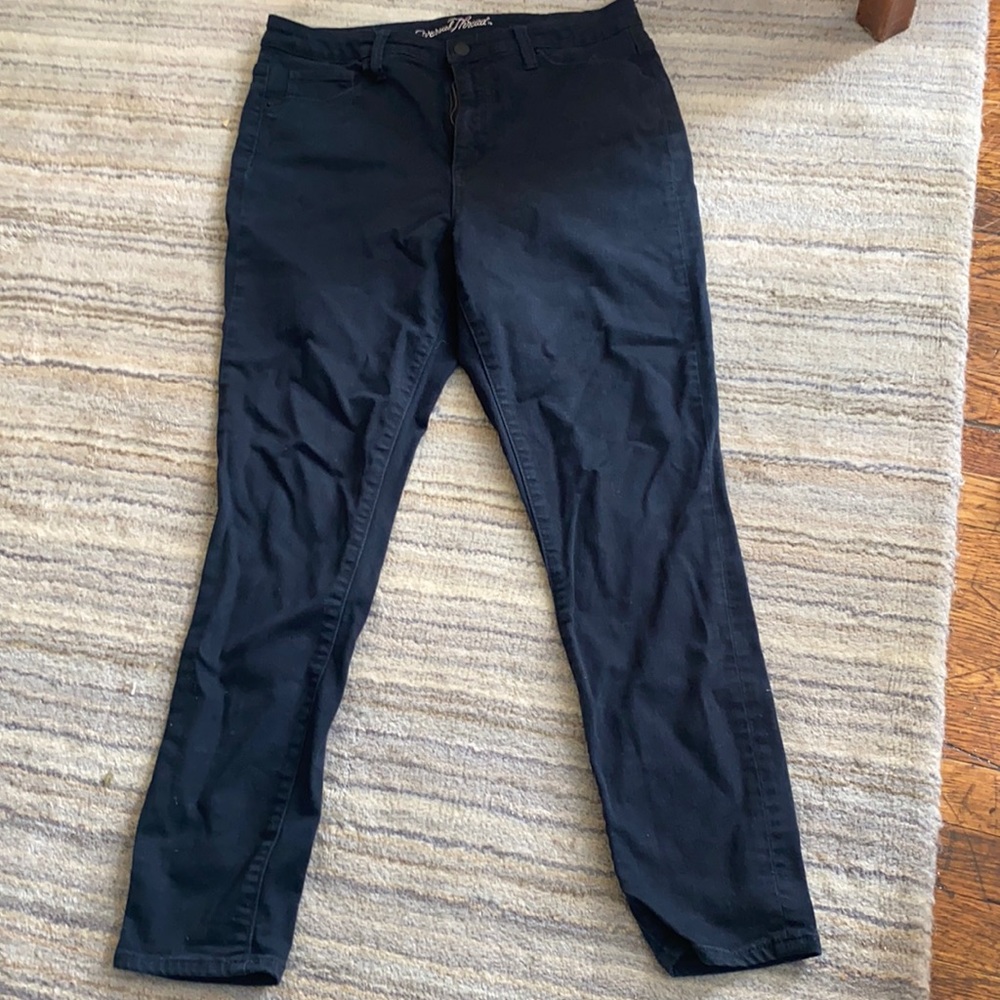 black Universal Thread high rise skinny jeans